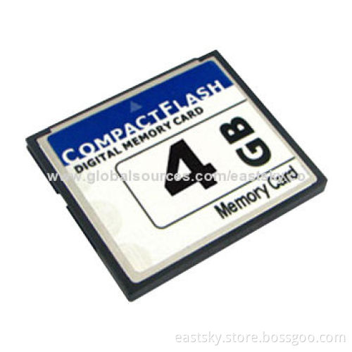 CF cards, suitable for digital cameras, mobile phones, PDAs, MP3 Players, notebook computers